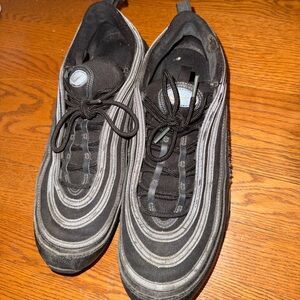 Men's Nike air max 97 Black Athletic Sneakers - Reflective Trim